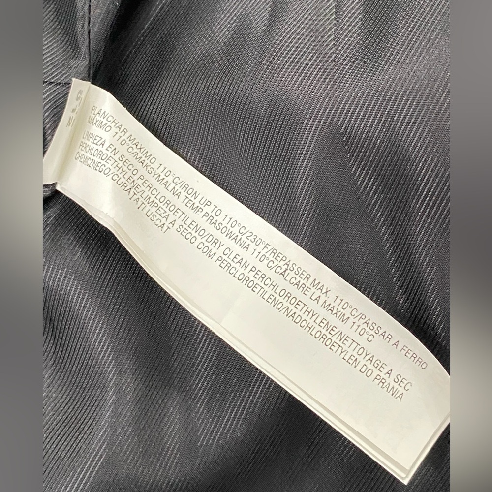 Zara Like New! Basic Black Blazer/Jacket Button U… - image 8